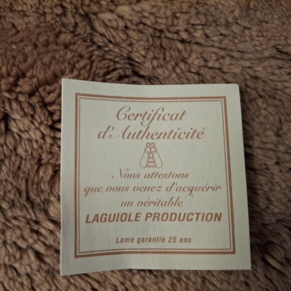 6 Jean Dubost LAGUIOLE IVORY France 8 3/8" Soup Spoons - Picture 3 of 15